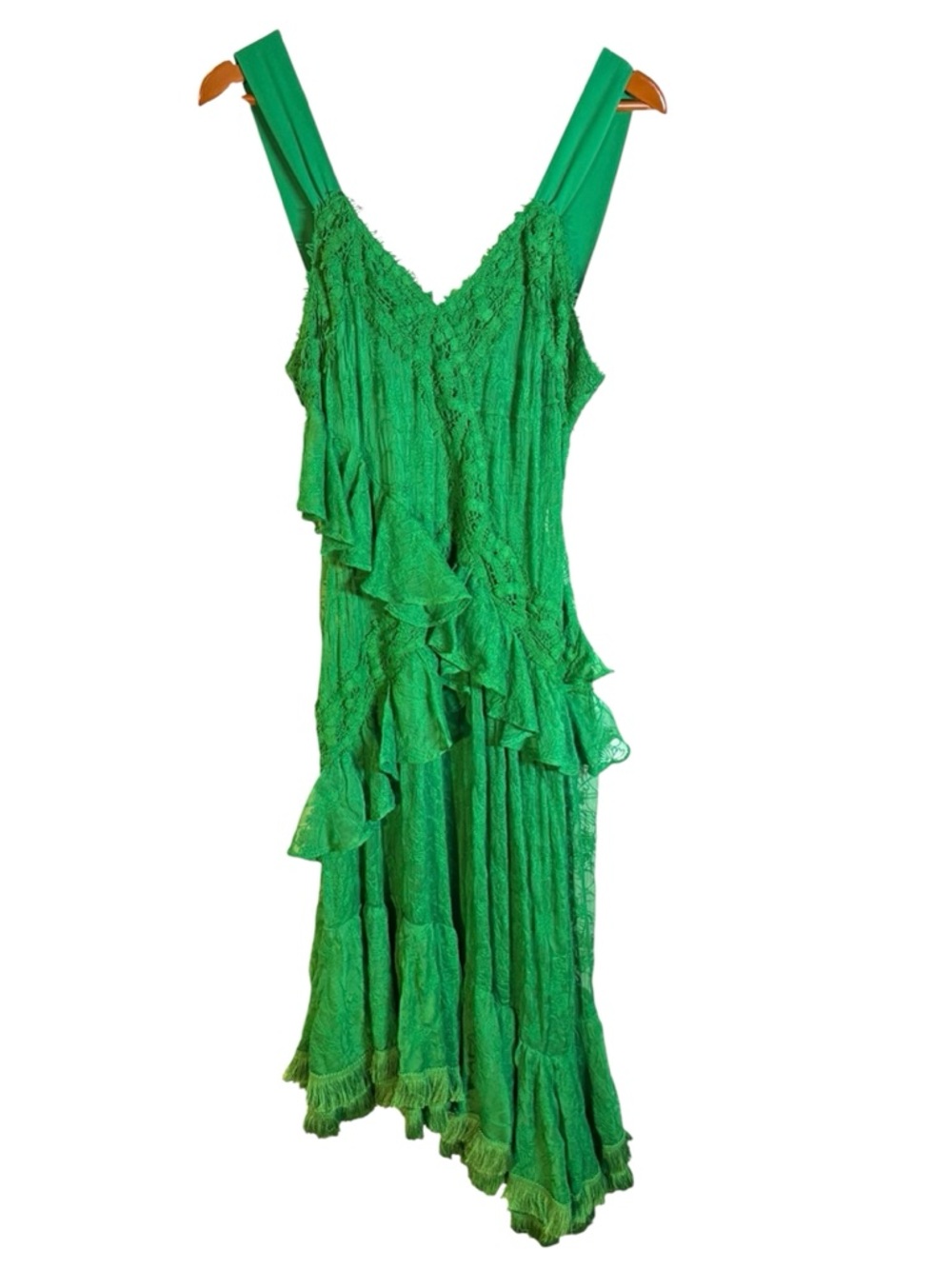 ALEXIS Green Lace Bozoma Dress in Sz S - Picture 5 of 8